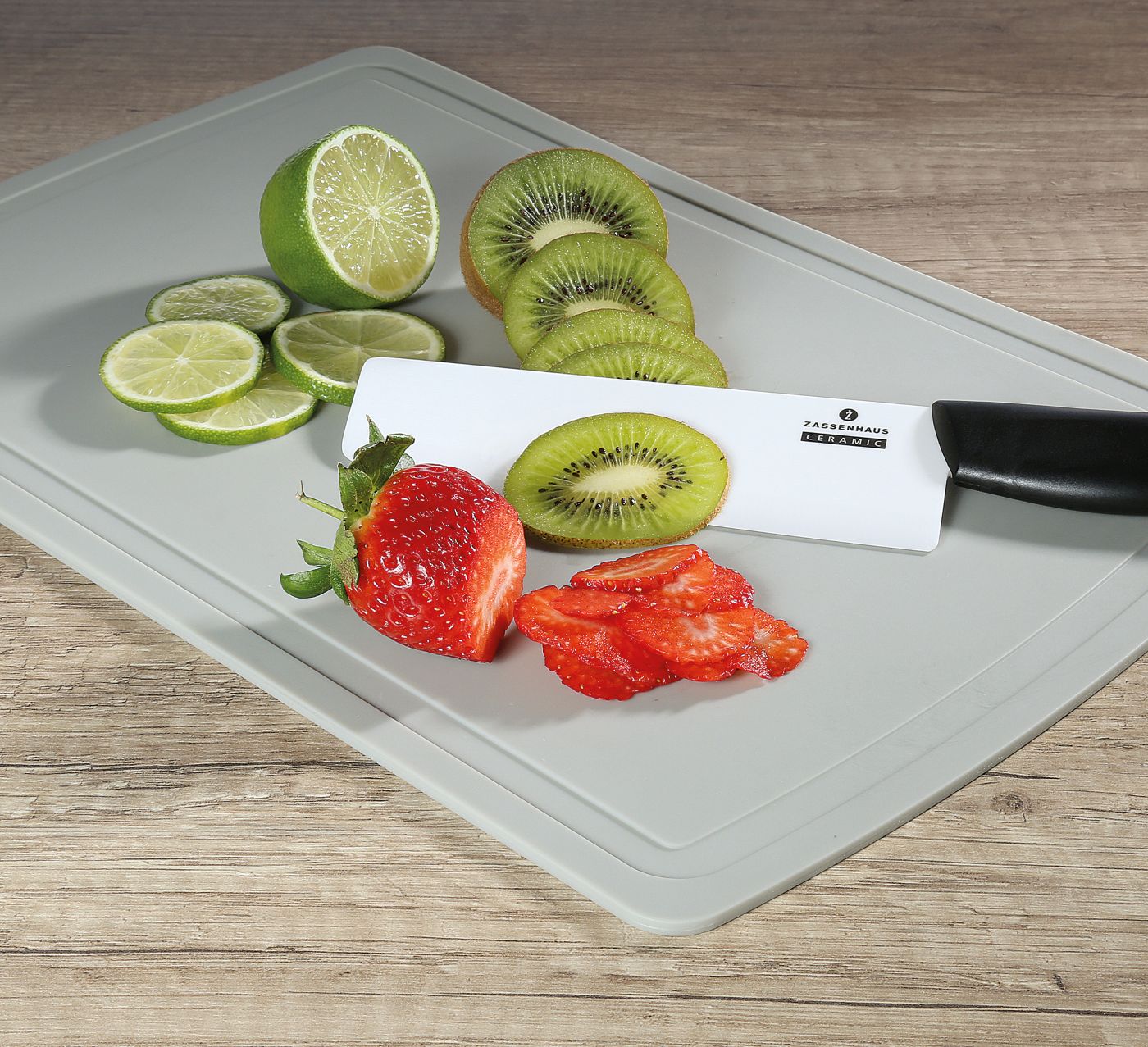 061789 PREMIUM LINE Prkénko 42x27,5 cm šedé Zassenhaus (1)